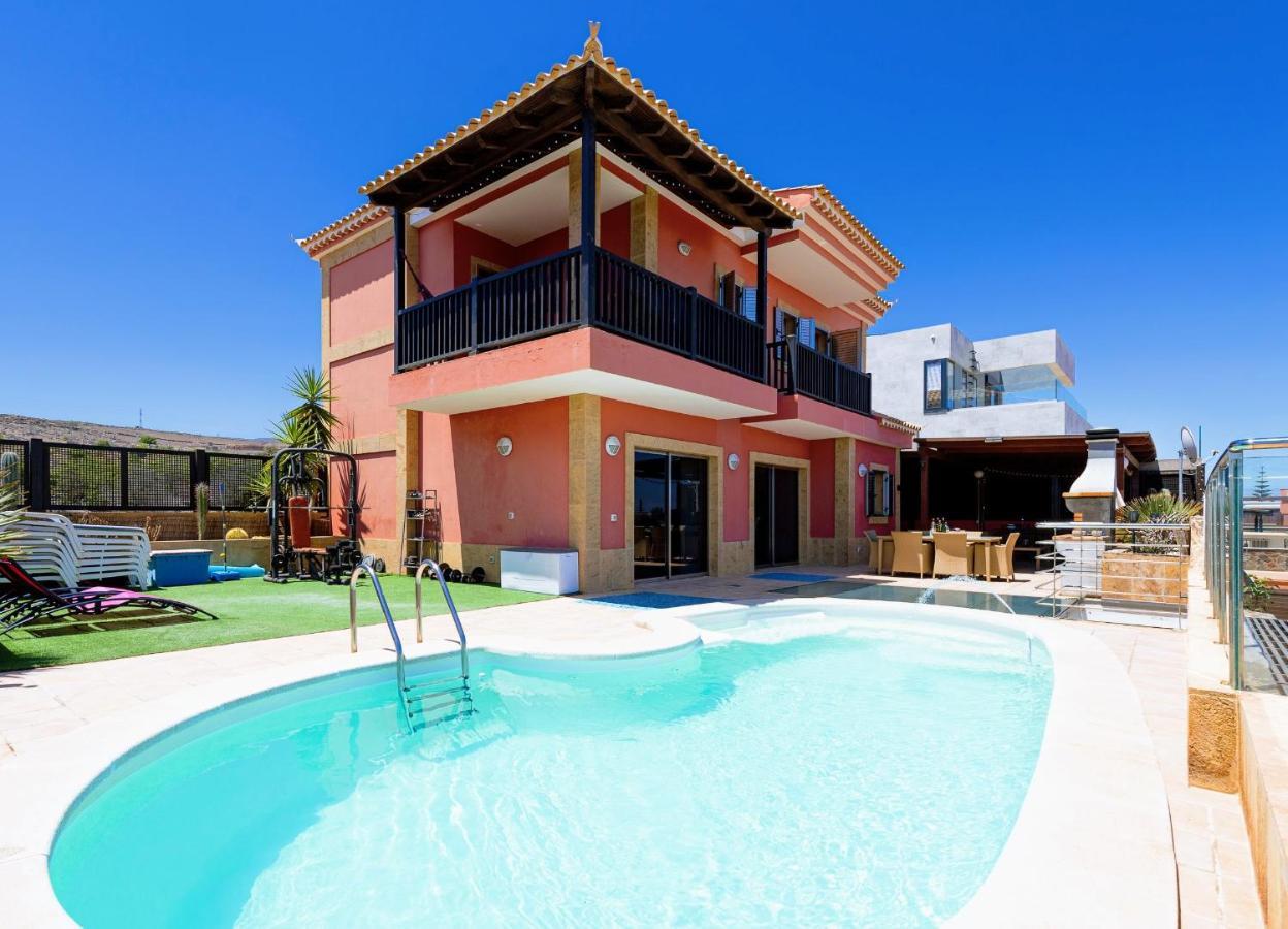Luxury 5 Star Villa Violetta With Amazing Sea View, Jacuzzi And Heated Pool San Agustín Eksteriør bilde