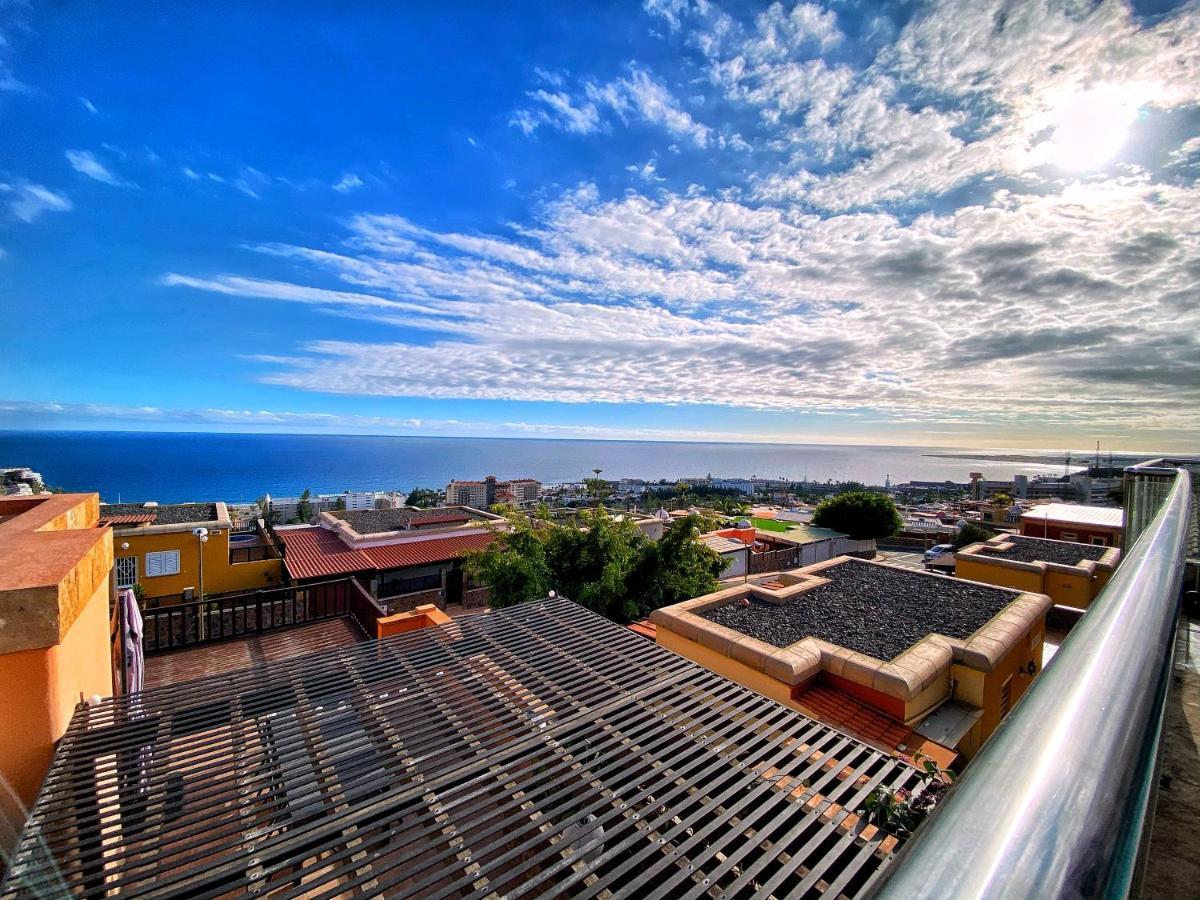 Luxury 5 Star Villa Violetta With Amazing Sea View, Jacuzzi And Heated Pool San Agustín Eksteriør bilde