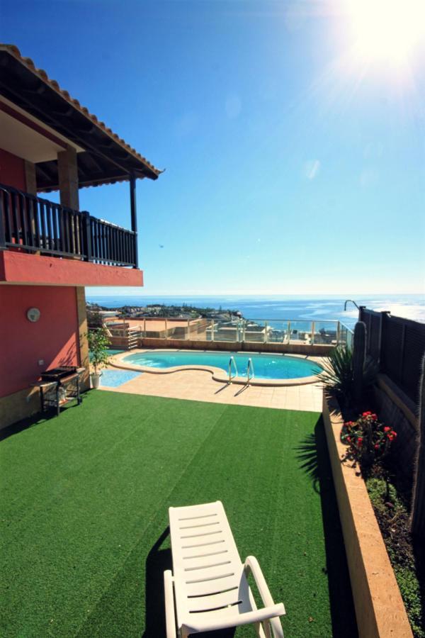 Luxury 5 Star Villa Violetta With Amazing Sea View, Jacuzzi And Heated Pool San Agustín Eksteriør bilde