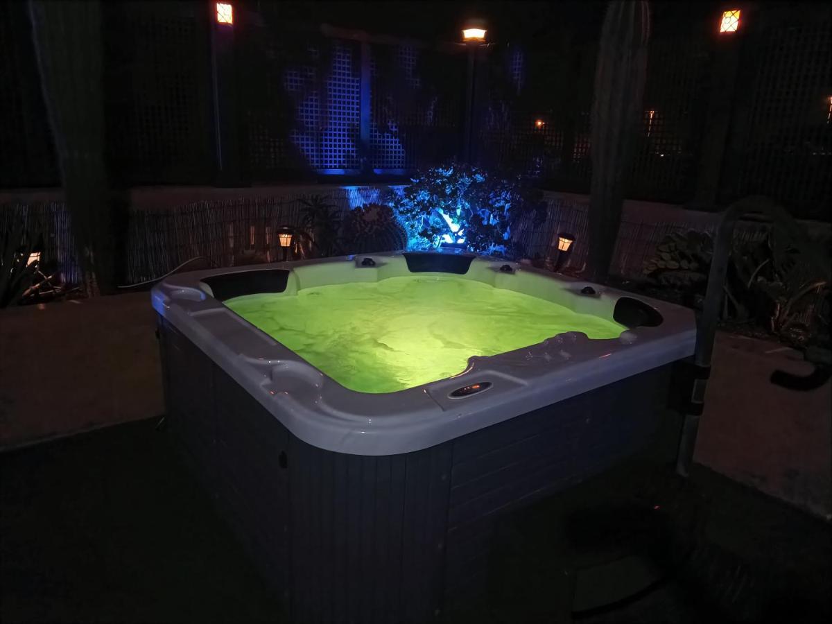 Luxury 5 Star Villa Violetta With Amazing Sea View, Jacuzzi And Heated Pool San Agustín Eksteriør bilde